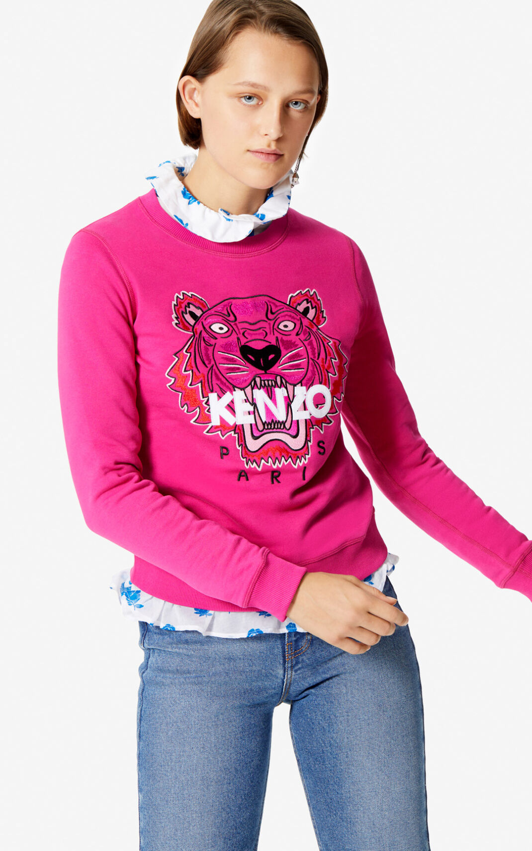 Kenzo Tiger Dukserice Ženske - Tamno - Hrvatska NFSMXP960